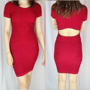 Elegant Red Women's Dress